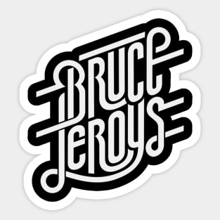 Bruce Sticker